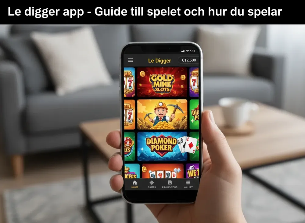 Le digger app - Guide till spelet och hur du spelar
