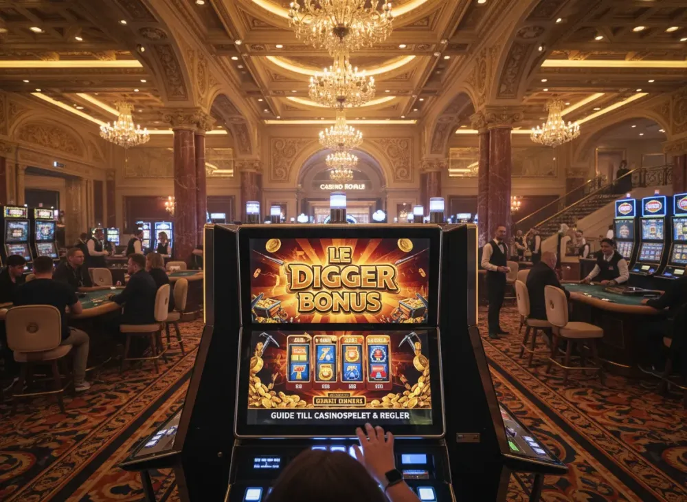 Le digger bonus - guide till casinospelet och regler